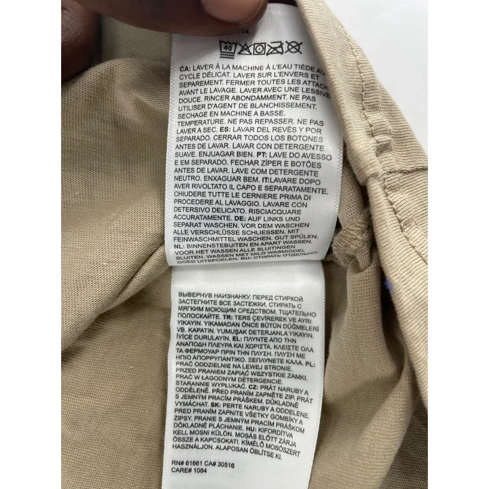 The North Face T-Shirt M ZUMU TEE LRG Kelp Tan New with Tags